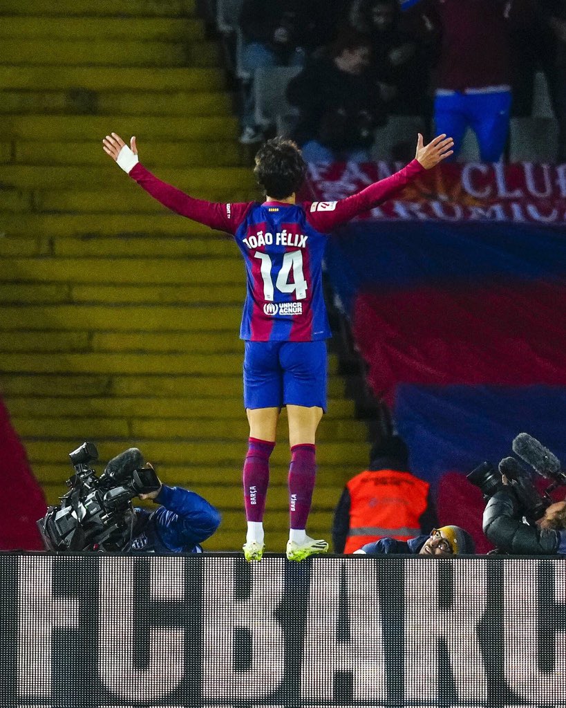 احتفال جواو فيليكس أمام أتلتيكو مدريد