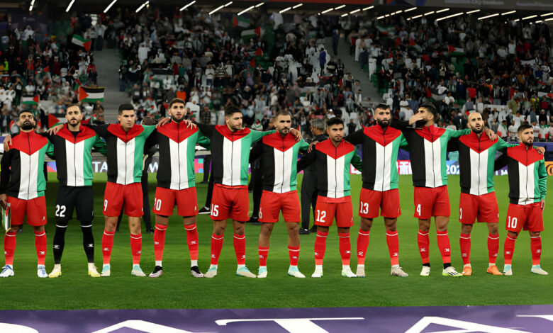 مشاهدة مباراة فلسطين ضد عمان