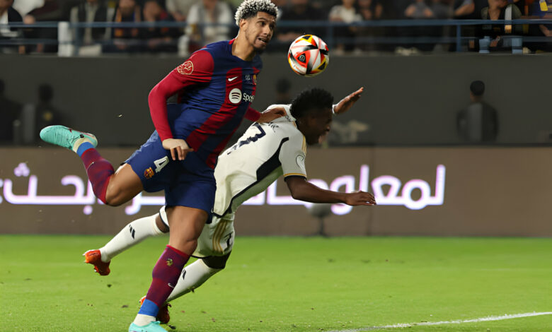 رونالد أراوخو - فينيسيوس جونيور - ريال مدريد - برشلونة
