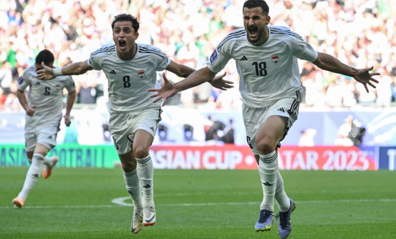 موعد مباراة العراق ضد فلسطين