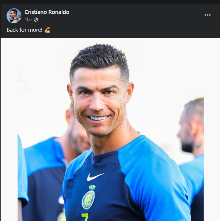 كريستيانو رونالدو