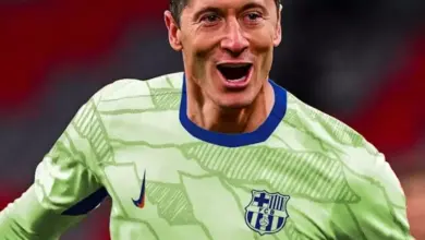 قميص برشلونة الثالث لموسم 2025 - ليفاندوفسكي