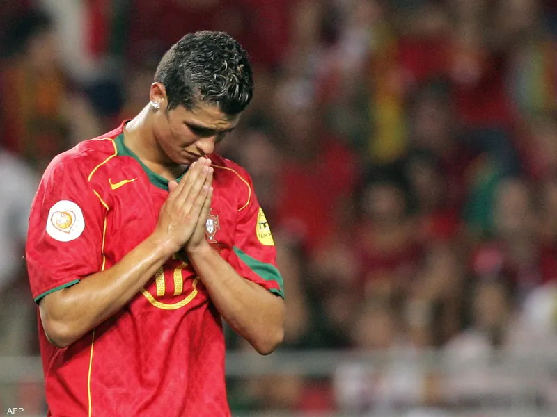 كريستيانو رونالدو - منتخب البرتغال - اليونان - تاريخ كأس أمم أوروبا 2004