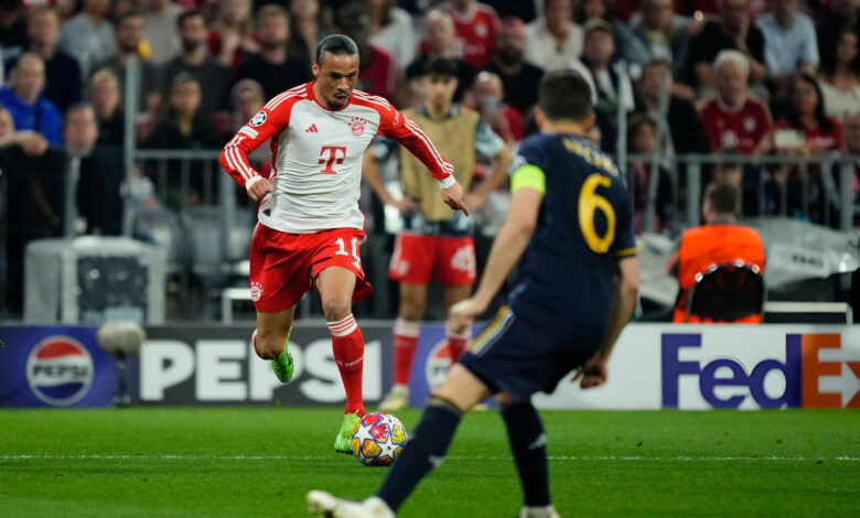 البث المباشر لمباراة ريال مدريد وبايرن ميونخ