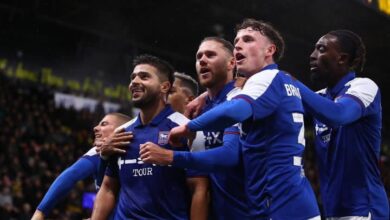 سام مرسي - إبسويتش تاون