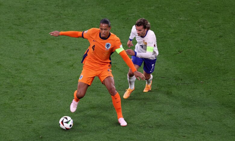 ترتيب مجموعة فرنسا ضد هولندا - جريزمان - فان دايك - يورو 2024