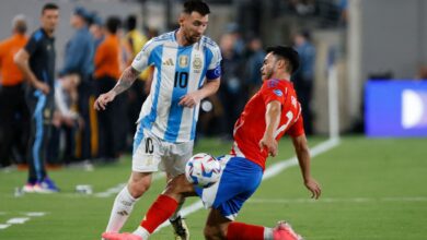 ليونيل ميسي - نتيجة مباراة الأرجنتين ضد تشيلي في كوبا أمريكا 2024