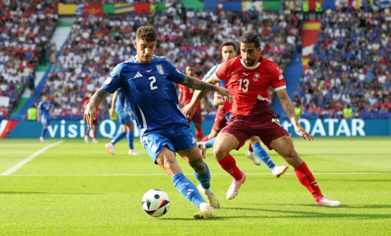 نتيجة مباراة إيطاليا ضد سويسرا