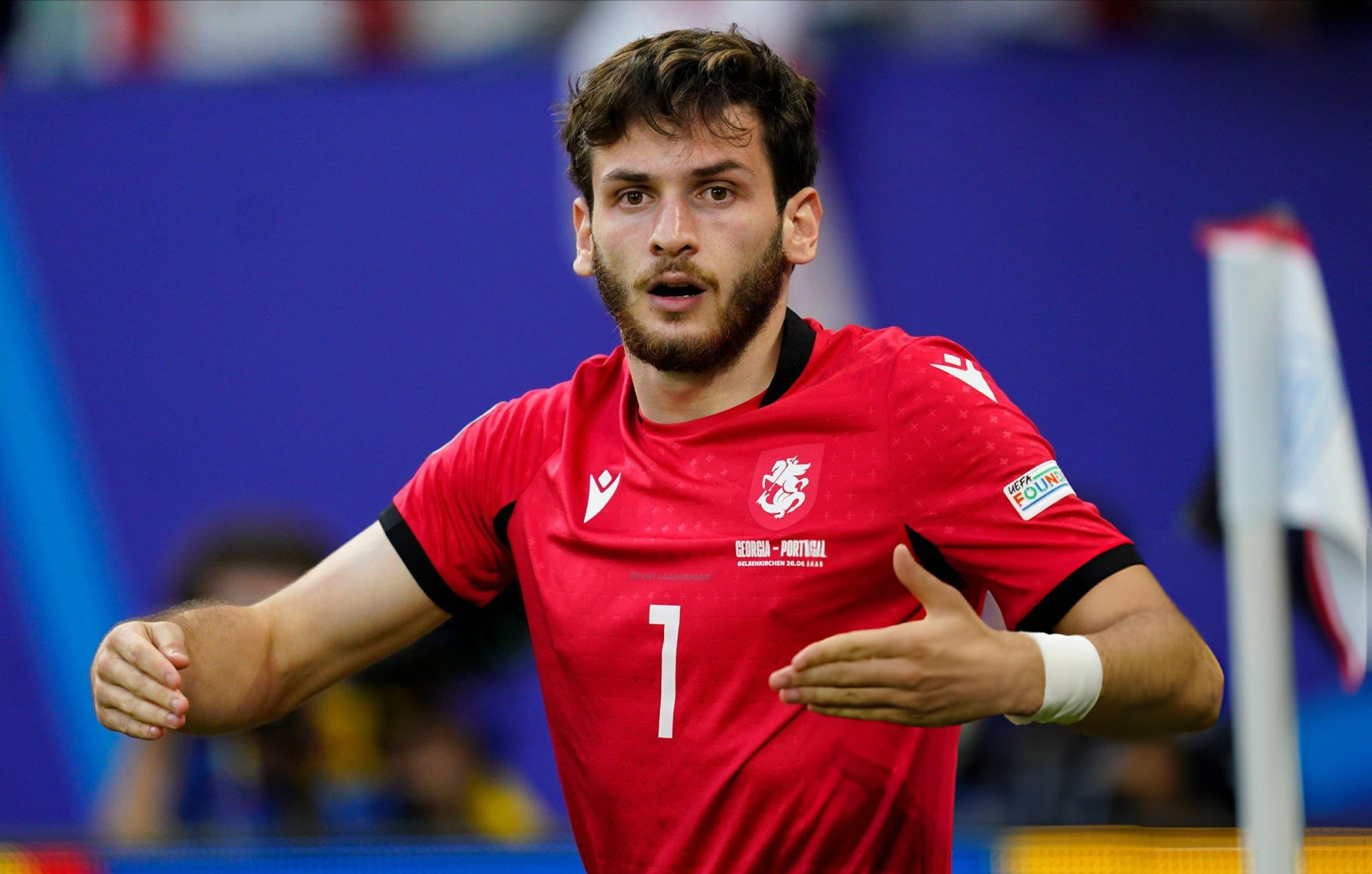 رجل مباراة البرتغال - جورجيا - يورو 2024 - خفيتشا كفاراتسخيليا