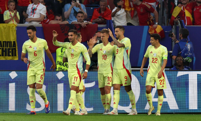 يلا شوت مشاهدة مباراة إسبانيا اليوم ضد جورجيا في تصفيات كأس العالم