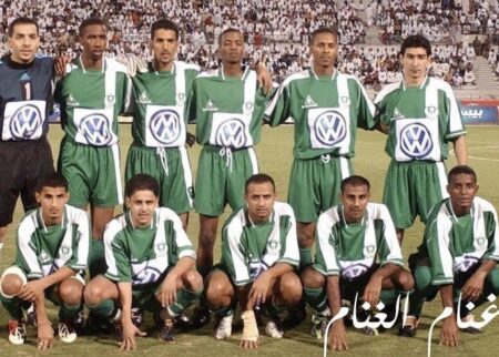 محمد بركات رفقة فريق الأهلي السعودي موسم 2002/2003
