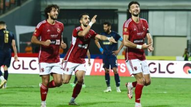مراسم تتويج الأهلي بالدوري المصري