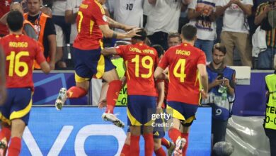 فرنسا - إسبانيا - يورو 2024