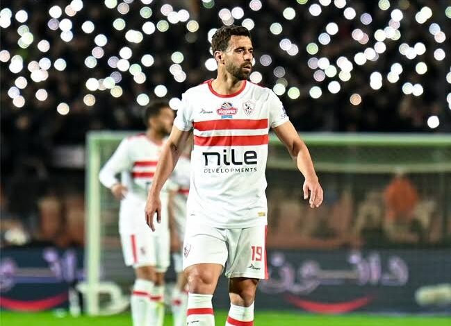 عبدالله السعيد - الزمالك ضد بيراميدز