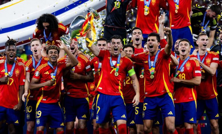 إسبانيا - إنجلترا - يورو 2024