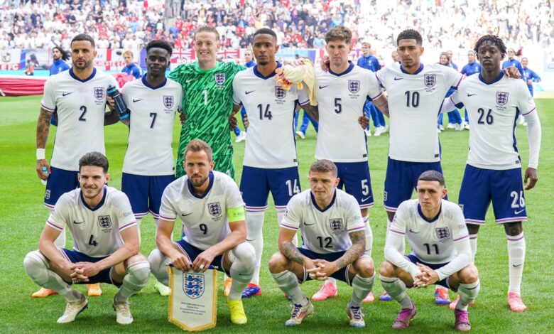 تشكيل إنجلترا المتوقع أمام إسبانيا في نهائي يورو 2024