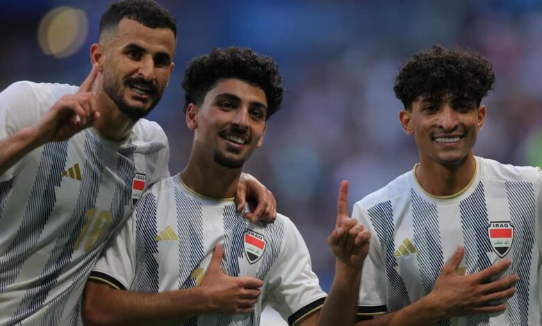 العراق ضد فلسطين - الذكاء الاصطناعي