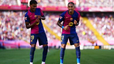 رافينيا - لامين يامال - برشلونة