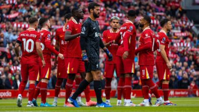 جدول مباريات ليفربول