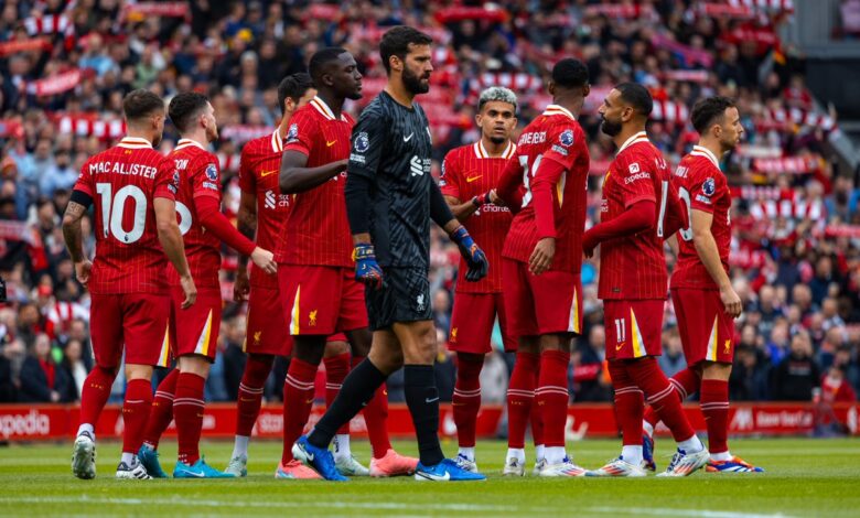 جدول مباريات ليفربول