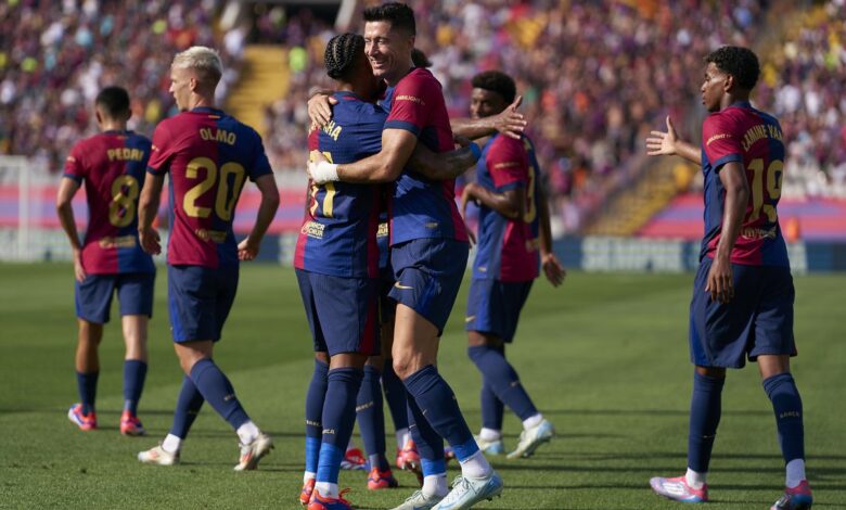 موعد مباراة برشلونة ضد ألافيس