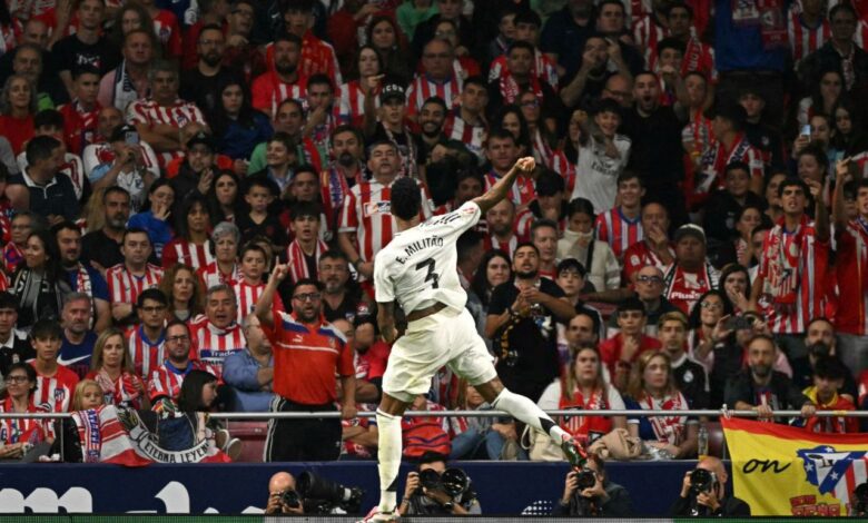 ريال مدريد - أتلتيكو مدريد - إيدير ميليتاو
