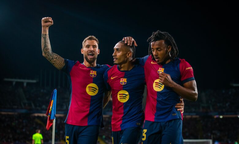 بث مباشر مشاهدة مباراة برشلونة ضد النجم الأحمر في دوري أبطال أوروبا 24/25