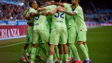 نتائج مباريات برشلونة