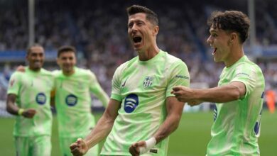 روبرت ليفاندوفسكي - برشلونة - ترتيب هدافي الدوري الإسباني