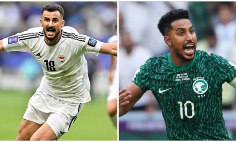 مشاهدة مباراة السعودية والعراق بث مباشر