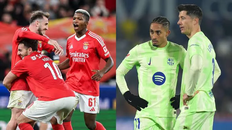 مشاهدة مباراة برشلونة ضد بنفيكا
