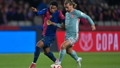 برشلونة ضد أتلتيكو مدريد
