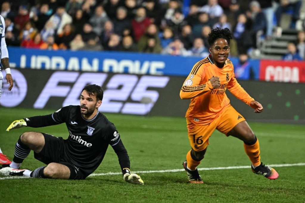 أرقام وإحصائيات إندريك مع ريال مدريد ضد ليجانيس