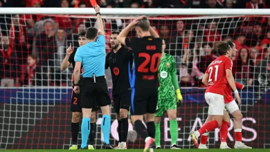 برشلونة ضد بنفيكا