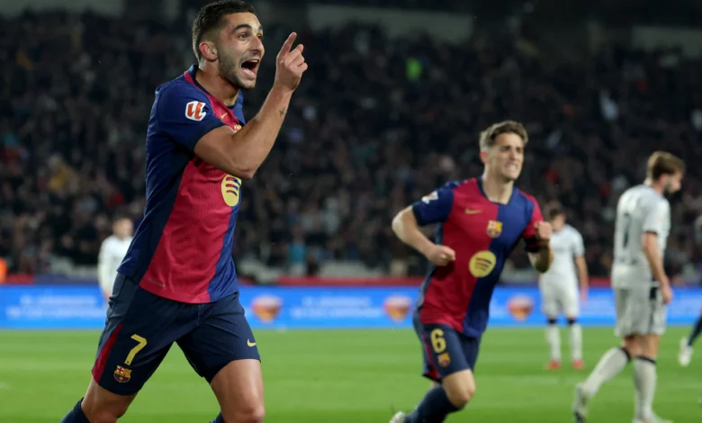 برشلونة - ترتيب الدوري الإسباني