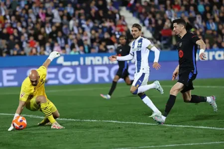 ترتيب الدوري الإسباني برشلونة ضد ليجانيس