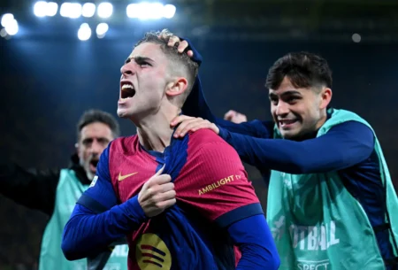 برشلونة ضد بوروسيا - فيرمين لوبيز