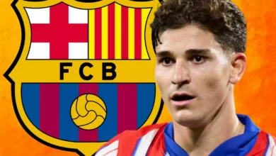 برشلونة - جوليان ألفاريز