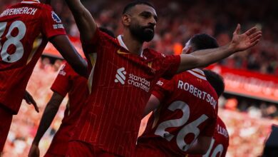 تقييم محمد صلاح بعد خسارة ليفربول أمام كريستال بالاس