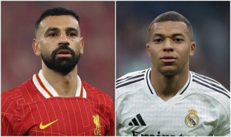 الحذاء الذهبي 2025 - محمد صلاح - كيليان مبابي