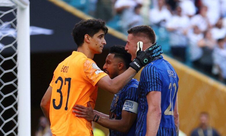 ريال مدريد - الهلال ضد سالزبورج - ياسين بونو