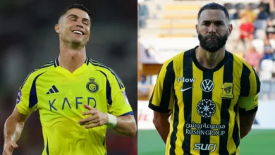 النصر ضد الاتحاد - كريستيانو رونالدو ضد كريم بنزيما
