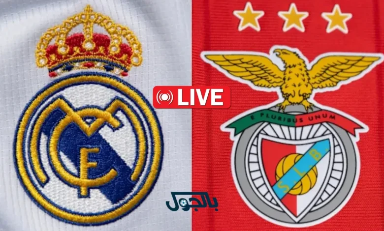 بث مباشر ريال مدريد ضد بنفيكا