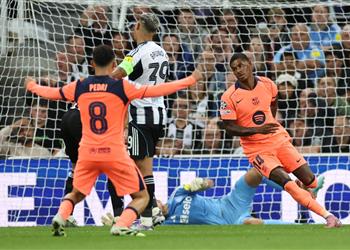رابط البث المباشر لمباراة برشلونة اليوم ضد نيوكاسل يونايتد في ذهاب دور الـ16 بدوري أبطال اوروبا