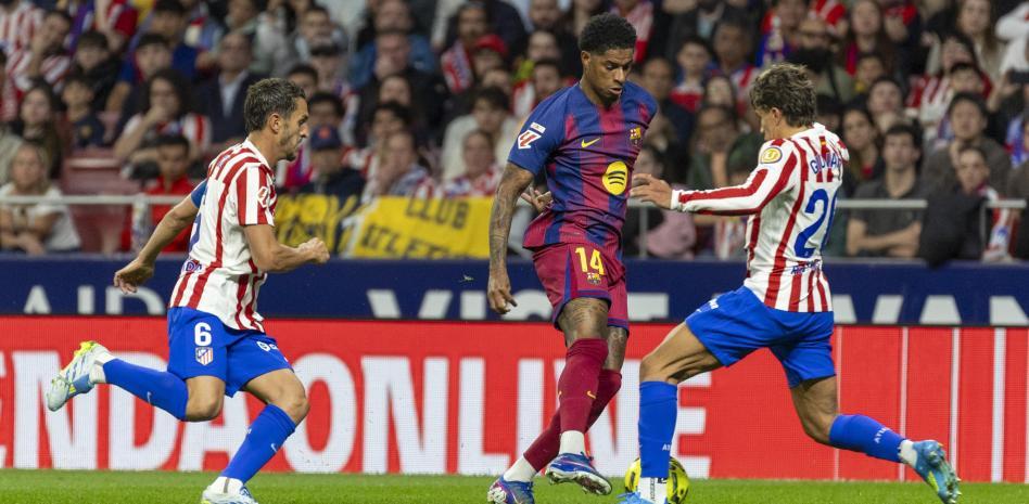 راشفورد يُقرب بقاءه في برشلونة بهدف حاسم أمام أتلتيكو