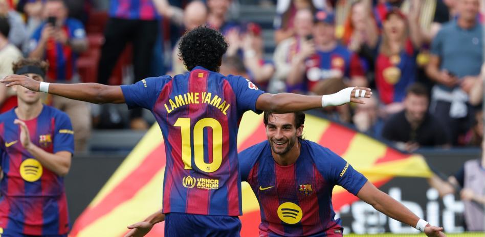 برشلونة يُحسم الدوري مبكرًا بفضل انتصاره الكبير على إسبانيول