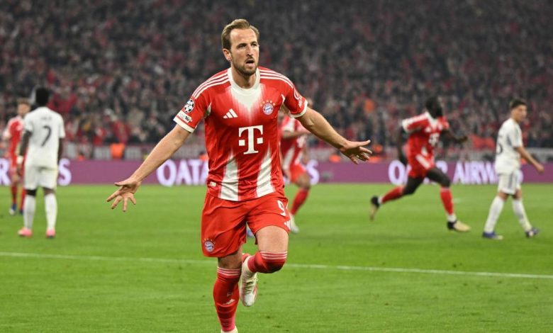 هاري كين يُحرز هدفًا مؤثرًا لريال مدريد ضد بايرن ميونخ