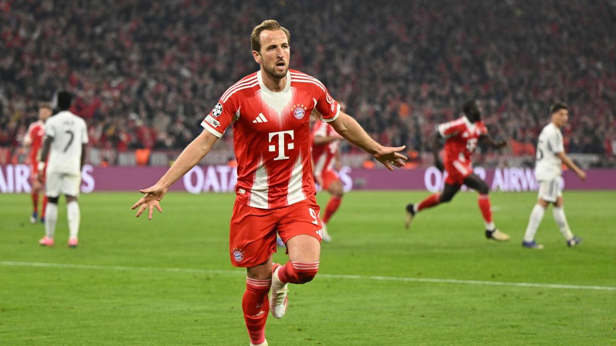 هاري كين يُحرز هدفًا مؤثرًا لريال مدريد ضد بايرن ميونخ