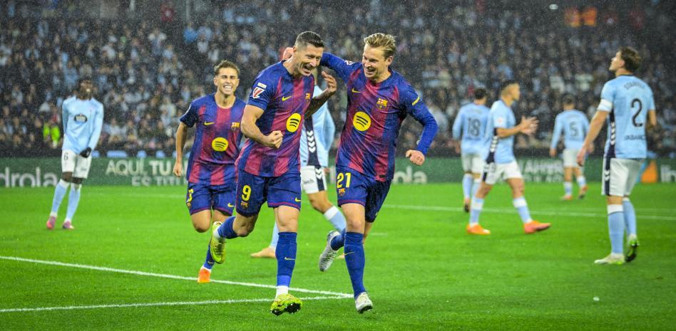 ليفاندوفسكي يُسجل ثمانية أهداف في خمس مواجهات ضد سيلتا فيغو