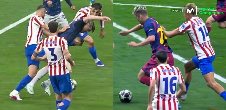 برشلونة يُظهر استياءه من ازدواجية المعايير التحكيمية في دوري الأبطال